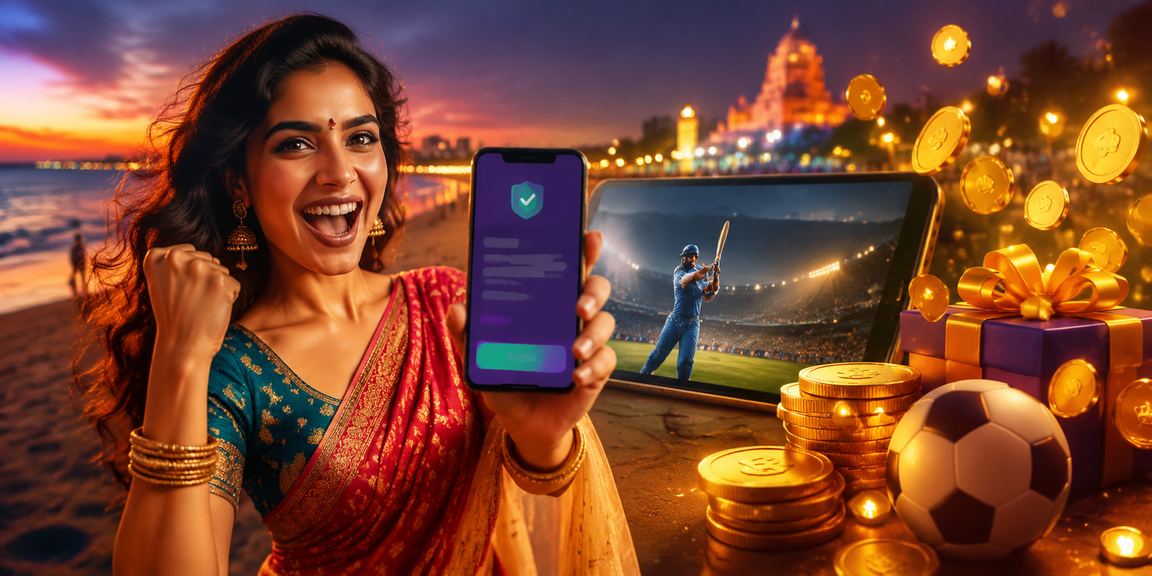 User making mobile payment on Chennai Marina beach